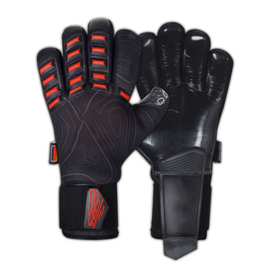 ถุงมือผู้รักษาประตูฟุตบอลมืออาชีพ Oozie Sports Wholesale ผลิตจากยางลาเท็กซ์เยอรมัน รับทำโลโก้ตามสั่ง ใช้ได้ทั้งชายและหญิง กันน้ำ ระบายอากาศได้ดี เหมาะสำหรับใช้งานกลางแจ้ง - Product Image 5