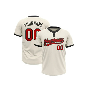 Camiseta de Entrenamiento Personalizable para Hombre, Nuevo Estilo de Alto Rendimiento, Camiseta de Béisbol Sublimada, Talla Grande, Buena Calidad, Estampada - Product Image 1