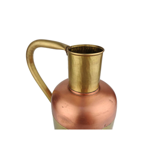 Copper <b>Jug</b> with Polished Hammered Design Perfect for Serving Water in Hotels Homes Elegant and Functional <b>Drink</b> Ware Supplies - Product Image 4