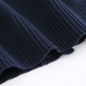 Pull col roulé en maille torsadée tricoté à la machine pour femme, manches longues, 100 % polyester, décontracté, hiver, vente en gros - Product Image 2