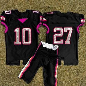 Tenues d'entraînement de football américain respirantes, durables, en gros, shorts et maillots de football américain pour les équipes - Product Image 6