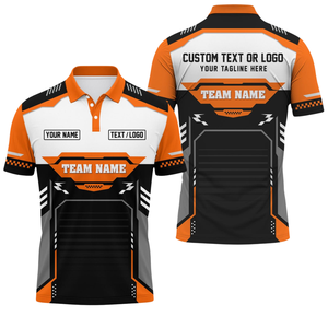 Jersey Personalizado para Equipo de Motociclismo de Carreras, Transpirable, Resistente al Viento, de Secado Rápido y Manga Corta para Deportes de Motor - Product Image 6