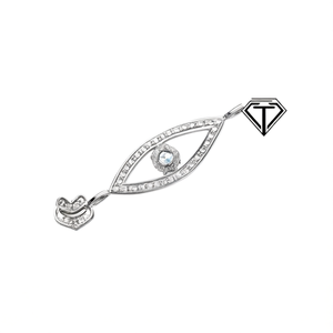 จี้เพชรรูปตาปีศาจ - Product Image 3