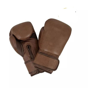 Guantes de Boxeo Personalizados de Cuero PU, Guantes de Entrenamiento de Boxeo, MMA, Muay Thai, Sparring, Servicio OEM ODM, Venta al por Mayor, Absorción de Humedad, Gancho - Product Image 1