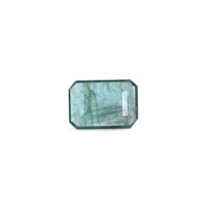 Natural Zambian Emerald 10.95 Carat Loose Gemstone Emerald Cut Green for Fine Jewelry - Product Image 1