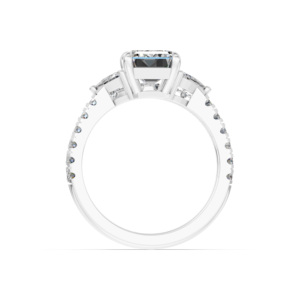 925 Silver Lab <b>Diamond</b> <b>Ring</b> For Women's IGI Certified RJC ODM OEM Ethical Fine Jewellery Manufacturer Wholesale E201009_WB300881 - Product Image 3
