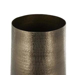 Vase de table moderne en bronze, fait main, abstrait, rond, pour la décoration intérieure - Product Image 3