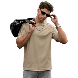 เสื้อยืดคอกลมผู้ชายสไตล์ใหม่ แนวลำลอง/ทางการ/วินเทจ/สตรีทแวร์ ทรงหลวม ดีไซน์คลาสสิก รับผลิตเสื้อยืดผู้ชายแบบ OEM - Product Image 3