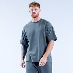 T-shirt Homme Oversize 100% Coton Personnalisable avec Logo – Style Urbain, Écologique, Respirant, Coupe Ample Décontractée, Lavage Vintage, Confortable - Product Image 3