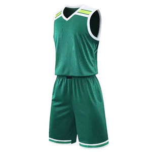 Nouvel ensemble d'uniformes de basketball personnalisés sans manches unisexe, respirant, grande taille, imprimé, pour l'entraînement - Product Image 1