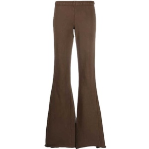 Ensemble de survêtement et de yoga pour femme en coton 100% délavé à l'acide, avec pantalon évasé et sweat à capuche, collection 2026 - Product Image 6