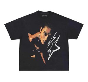 Camiseta Oversize de Algodón de Alta Calidad con Hombros Caídos, Estilo Urbano, Ajuste Boxy Cropped, Personalizable con Logo para Hombre - Product Image 5