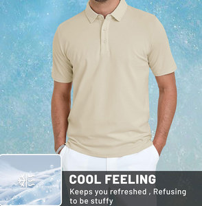 Camisa de Hombre de Nuevo Diseño, Talla XL, Cierre de Botones, Secado Rápido, Estampado Vintage, Manga Corta, para Golf, Polos de Hombre - Product Image 2