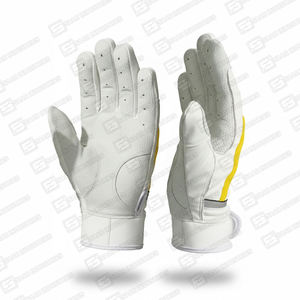 Gants de frappe de baseball professionnels SAAR INDUSTRIES en cuir de vachette Cabretta légers et résistants, multicolores, pour l'entraînement - Product Image 3