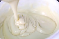 Pâte de cacao liquide composée de chocolat blanc en gros, 1 kg, pour pâtisserie, HALAL, OEM/ODM, Fabrication Cacao Talk