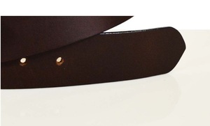 Colección 2026: Cinturones de Cuero Genuino de Alta Calidad para Hombre, con Hebilla de Aleación Elegante, Diseño Exclusivo - Product Image 2