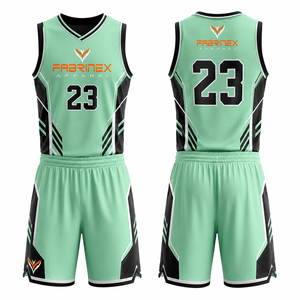Maillot de basket sans manches personnalisé pour homme – Qualité supérieure, respirant, antibactérien, imprimé par sublimation - Product Image 3