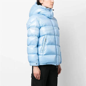 Top Selling Mens <b>Winter</b> Puffer Jacket High Quality Custom Colors Logo Hooded Streetwear <b>Coat</b> <b>Waterproof</b> - Product Image 2