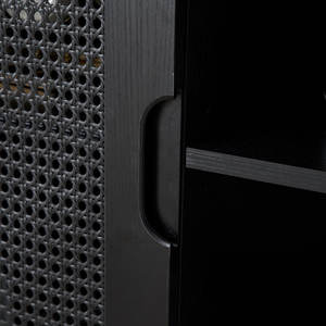 Buffet d'armoire d'appoint en rotin à 2 portes de 31.5 \ "de haut - Product Image 3