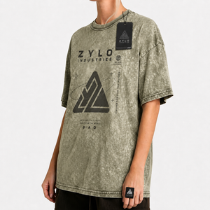 Camiseta de Mujer 100% Algodón, Nueva Colección 2026, Superventas, Manga Corta, Corte Holgado, Color Sólido, Ropa de Verano - Product Image 5