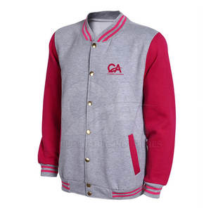 Veste de sport pour homme, style universitaire, personnalisable avec nom et numéro, vente en gros - Product Image 2