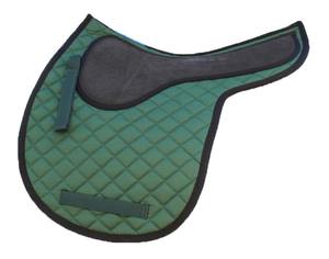 Almohadilla de Silla de Montar para Caballo Estilo Western Acolchada Verde Personalizada con Agarre Antideslizante y Acolchado Suave para Carreras y Senderismo - Product Image 1