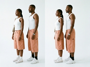 Jorts para Hombre y Mujer con Corte Holgado y Construcción de Mezclilla Resistente para el Estilo de Vida Diario y el Uso en Verano - Product Image 5