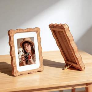 Unfinished Solid Pine Wood <b>Picture</b> <b>Frames</b> DIY Painting Project <b>Square</b> Creative Photo Simple Hang Wall Stand for Arts - Product Image 4