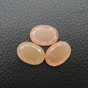 หินมูนสโตนพลอยทรงวงรีเจียระไน4มม. 6มม. พลอย AAA พลอยคุณภาพสูงพลอยมูนสโตน - Product Image 1