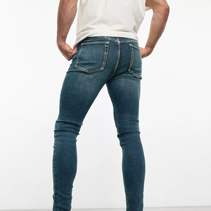 Men Ripped <b>Jeans</b> Pants Distressed <b>Jeans</b> Look Comfortable Street Fashion Wear Premium Cotton Fabric Stylish Outfit - Product Image 2