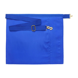 Delantal Masónico Ejecutivo Past Master Blue Lodge con Emblemas Bordados de Primera Calidad, Diseño Bordado Premium Blue Lodge - Product Image 2