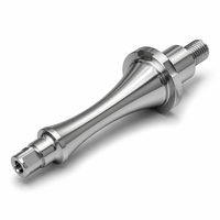 Pièces de précision en acier au carbone à faible volume, usinées CNC, polies, programmation CAD CAM, fabrication sur mesure pour équipements d'automatisation