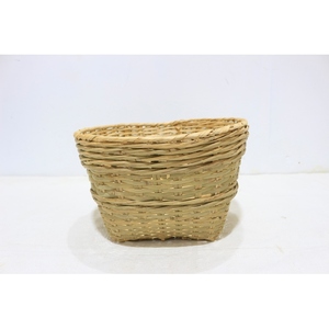 Natural Eco-Friendly <b>Large</b> Bamboo Woven <b>Storage</b> <b>Basket</b> Modern Handmade Organizer Bin for Home Laundry Nursery Kitchen - Product Image 4