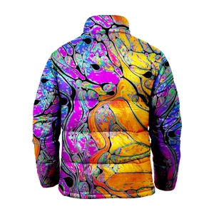 Custom Unisex Plus Size Waterproof Warm Winter <b>Puffer</b> <b>Jacket</b> Outdoor Hiking Lightweight Windproof Insulated Printed <b>Hooded</b> - Product Image 5