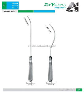 ชุดเครื่องมือผ่าตัดระบบประสาทคุณภาพสูง A-1 VERITAS Sanders-Brown Retractor ขนาด 29 ซม. / 30 ซม. |   เครื่องมือที่นำกลับมาใช้ใหม่ได้ - Product Image 6