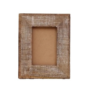 Wooden Photo <b>Frame</b> Rectangular Tabletop Classic Durable Horizontal Decor - Product Image 2