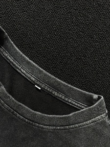 Women Crop Top T-Shirt Solid Casual Loose Fit Crew Neck Short Sleeve Drop Shoulder 100% Cotton Jersey Breathable Quick Dry All - Product Image 5