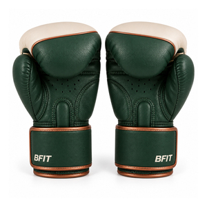 Gants de boxe professionnels en cuir avec fermeture auto-agrippante, design personnalisé, pour adultes, entraînement de kickboxing et de Muay Thai, vêtements de sport Bfit - Product Image 2