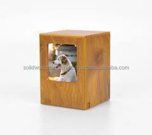 โกศไม้สำหรับงานศพทำด้วยมือโกศไม้ขี้เถ้าโกศสำหรับแมวและสุนัขโกศไม้โกศ - Product Image 2