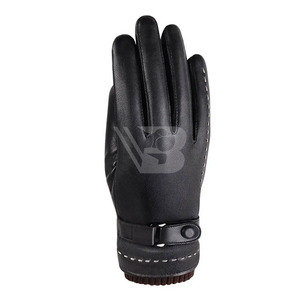 ถุงมือหนังพิมพ์ลายแบบกำหนดเองได้ถุงมือหนังคุณภาพดีทำสีพื้น - Product Image 6