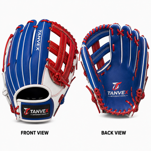 Gants de baseball TANVEX synthétiques imperméables de qualité supérieure, à doigts entiers, pour gaucher, pour lanceur droitier, unisexe, en matériau durable - Product Image 1