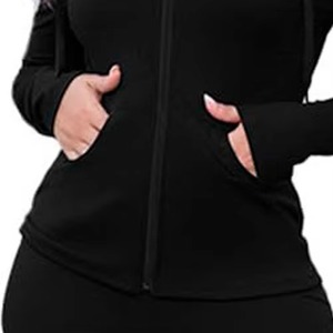 Survêtement d'hiver pour filles de haute qualité, imprimé, extensible, à manches longues, à capuche, respirant, léger, 100% coton, vêtements de sport - Product Image 3