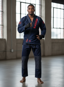 เสื้อผ้าฝึกซ้อม BJJ คุณภาพสูง น้ำหนักเบา 350 GSM ผ้าฝ้ายยืด 100% สำหรับทุกเพศ ไม่หดตัว ทนทาน แห้งเร็ว ระบายอากาศได้ดี รับสกรีนโลโก้ - Product Image 5