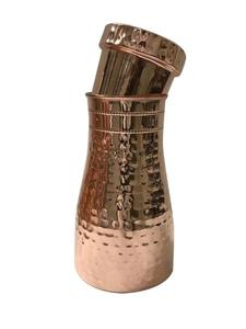 Carafe en cuivre pur, design antique doré, qualité solide, grande taille, carafe en cuivre pur pour l'eau potable. - Product Image 6