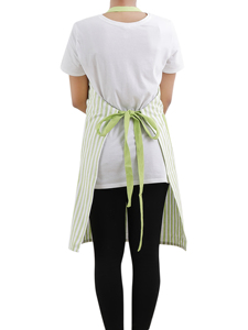 Tablier de cuisine avec plusieurs poches, style classique, pour la cuisine et l'usage quotidien, en coton tissé - Product Image 4