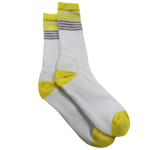 Chaussettes habillées classiques en coton de haute qualité pour hommes, couleur unie, séchage rapide, avec logo sous le pied, pour gentlemen - Product Image 4