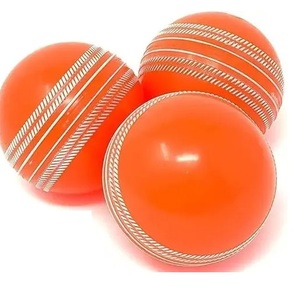 Pelota de Cricket Profesional de Color Naranja, Pelota Dura para Cricket, Accesorios Deportivos, Pelotas Duras para Entrenamiento y Partidos T20, MOQ Bajo - Product Image 1