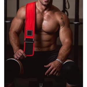 Cinturón de Levantamiento de Pesas de Neopreno OEM en Blanco para Hombre y Mujer, con Logotipo Personalizado, Listo para Gimnasio y Fitness - Product Image 5