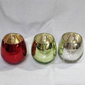 Recipientes Colgantes para Velas de Colores para el Hogar y Mesas de Boda - Product Image 1