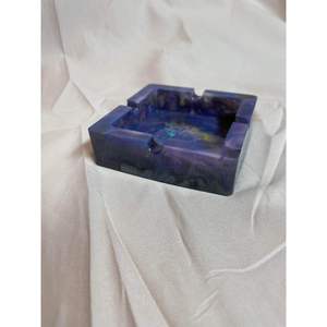 ที่เขี่ยบุหรี่ทำมือสุดหรู เป็นมิตรกับสิ่งแวดล้อม ทำจากไม้และเรซิ่น สำหรับการสูบบุหรี่ - Product Image 6